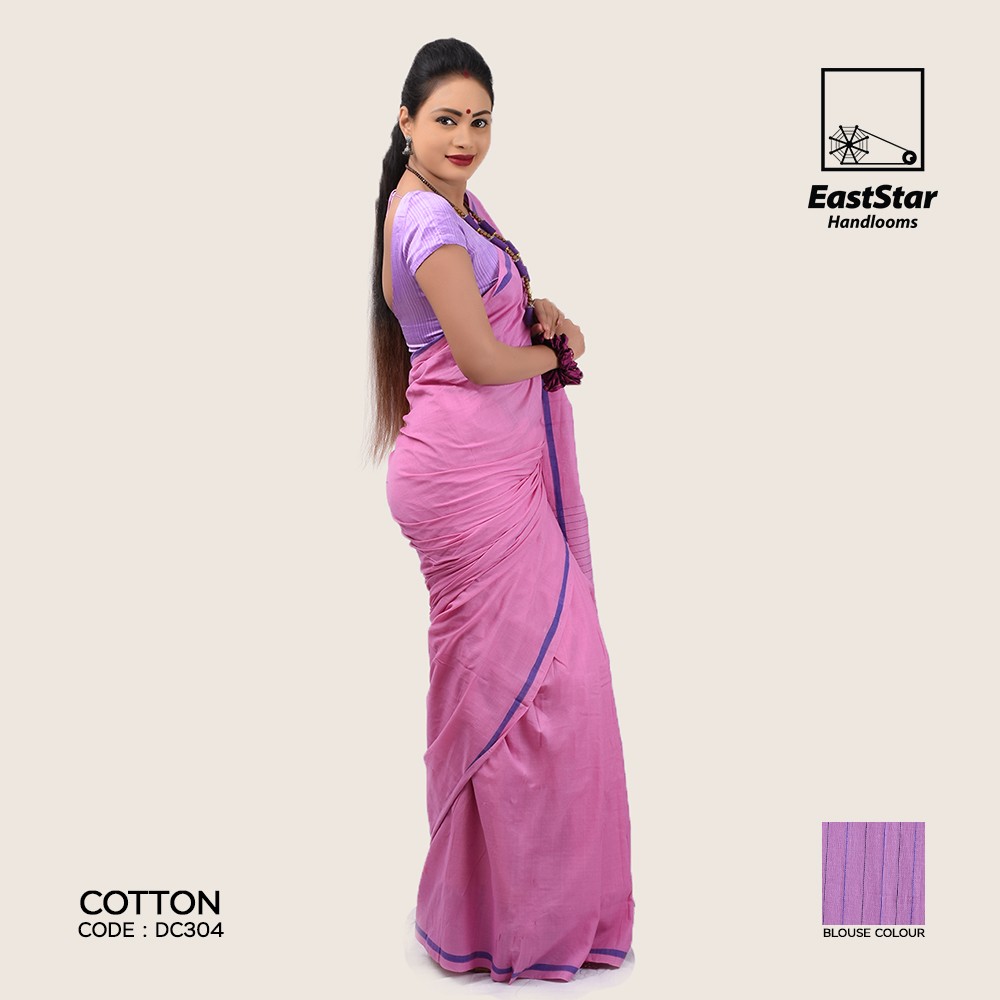 Handloom Cotton Saree DC304 – East Star Handlooms