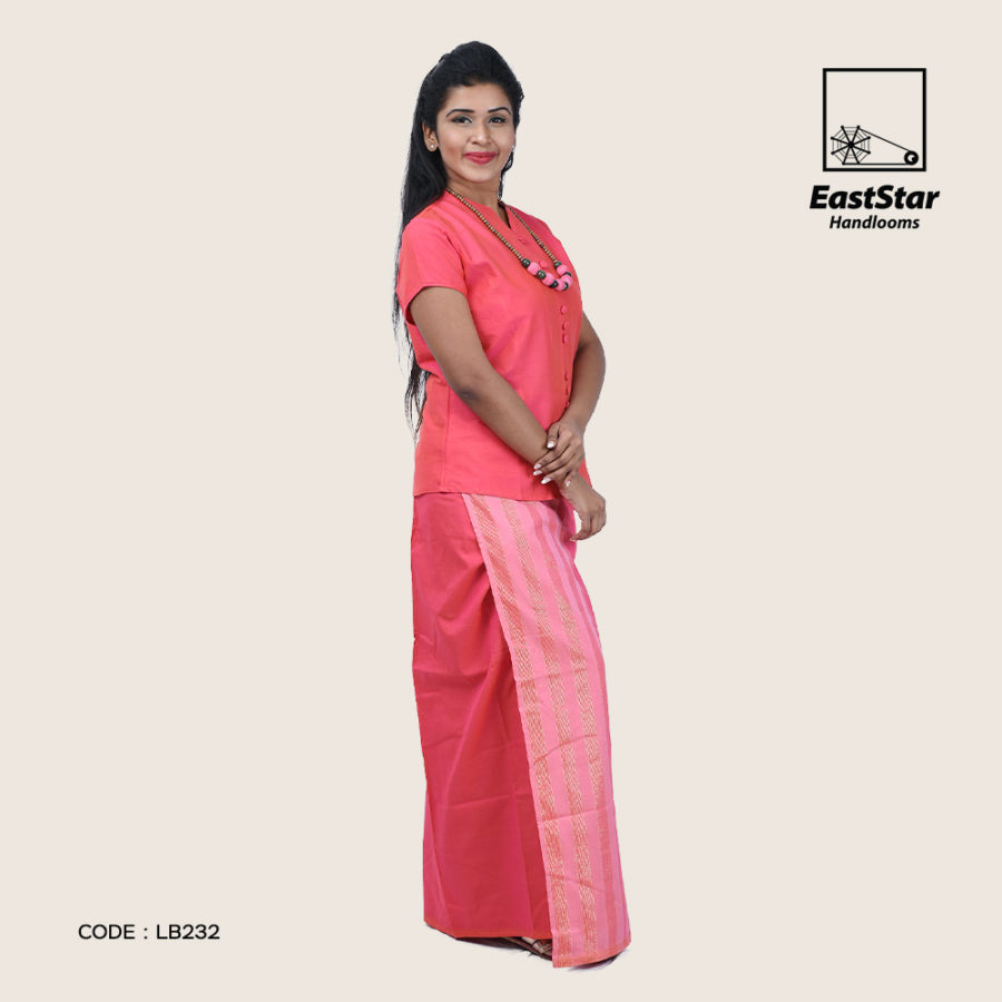 Handloom Lungi & Blouse LB232 – East Star Handlooms